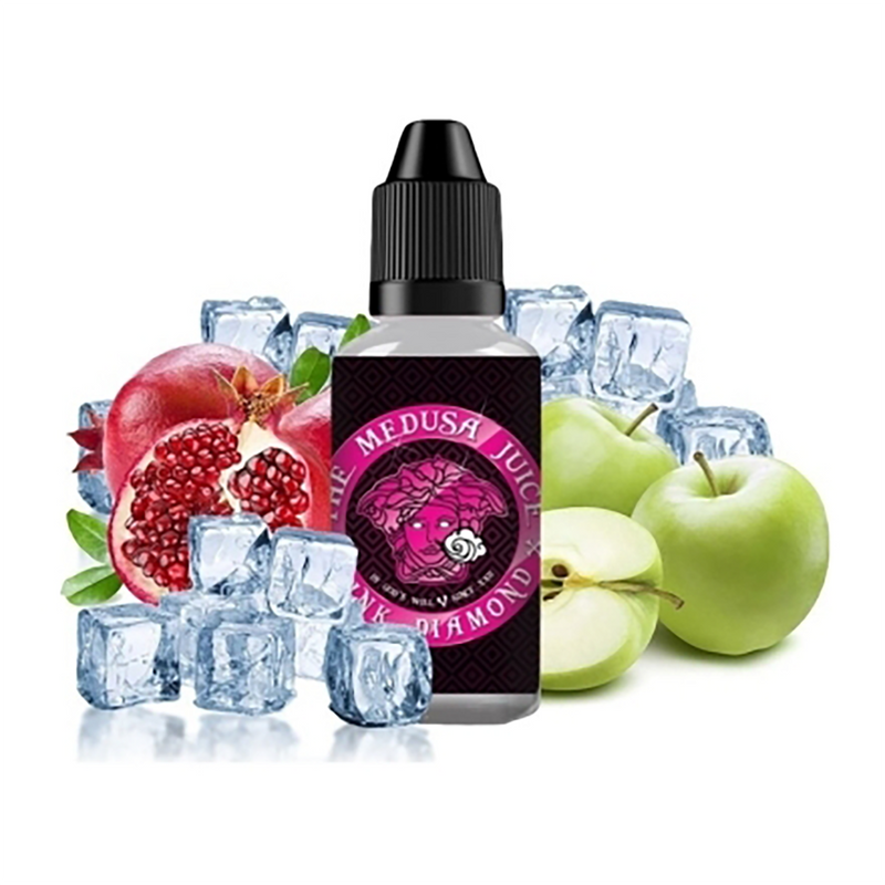 Concentré Pink Diamond 30ml - The Medusa Juice  Arôme concentré  xvape.ma Maroc.