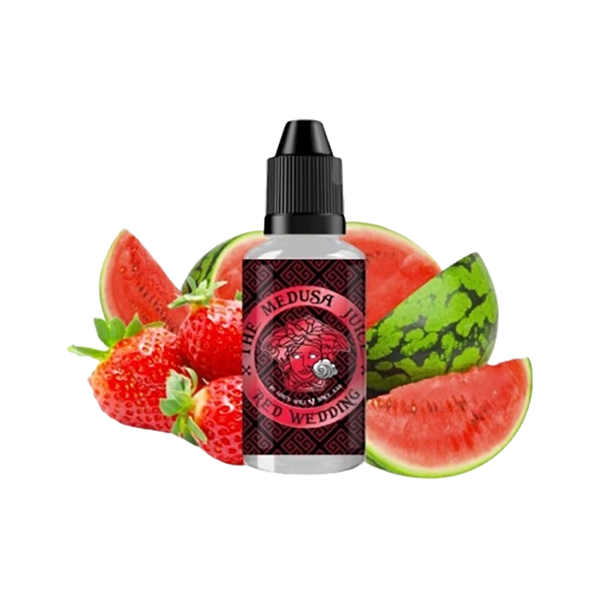 Concentré Red Wedding 30ml - The Medusa Juice  Arôme concentré  xvape.ma Maroc.