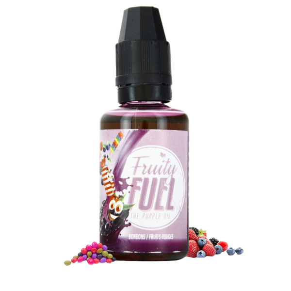 Concentré The Purple Oil 30ml - Fruity Fuel  Arôme concentré  xvape.ma Maroc.