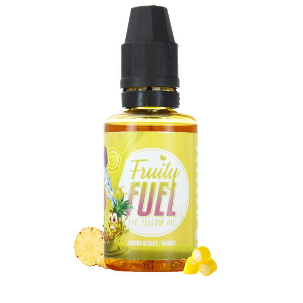 Concentré The Yellow Oil 30ml - Fruity Fuel  Arôme concentré  xvape.ma Maroc.