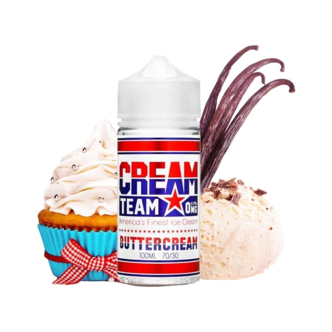 Cream Team Buttercream 120ml - Kings Crest