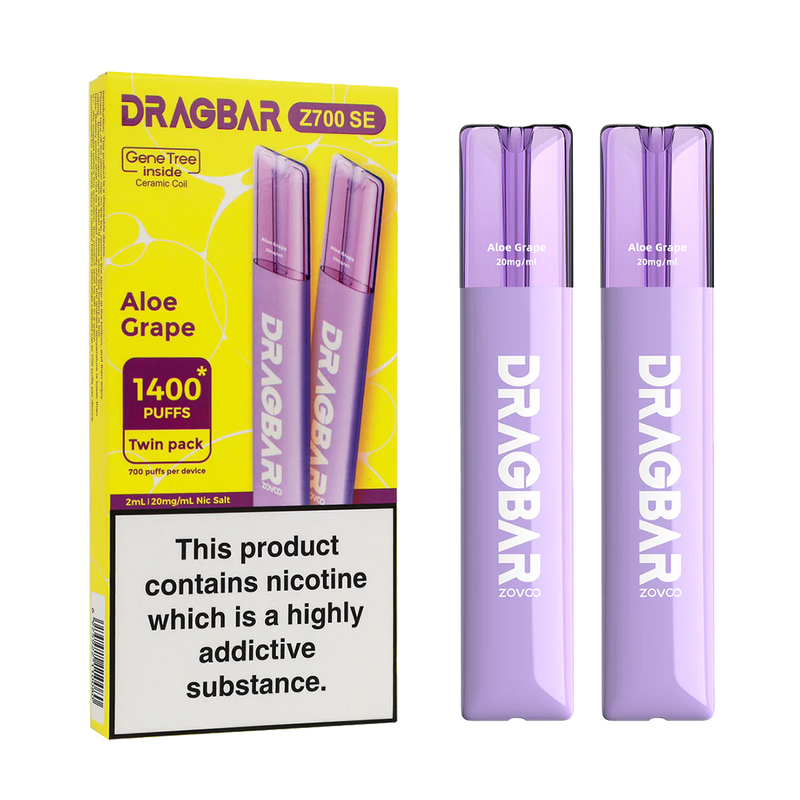 Dragbar Z700 SE 1400 Pufss (700X2) Aloe Grape