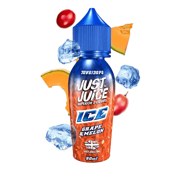 Just Juice - Ice Raisin & Melon - 60ml  E-liquide premium  xvape.ma Maroc.