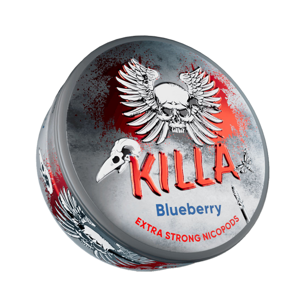 Killa Snus - Blueberry - 12,8mg/pouch - 16mg/g