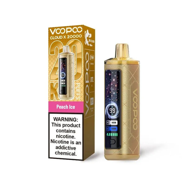 Voopoo Cloud 20000 Puffs - 6mg - Peach Ice