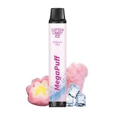 MegaPuff Cotton Candy Ice - 3000 Puff - 0mg