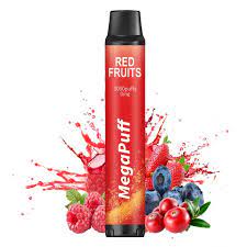 MegaPuff Red Fruits - 3000 Puff - 0mg