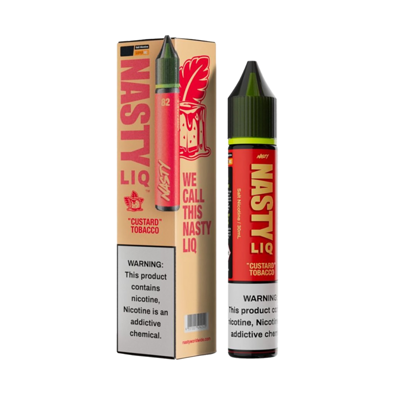 Nasty Liq 30ml - Custard Tobacco 50mg