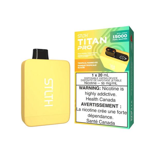 STLTH TITAN PRO 15K - Tropical mango ice