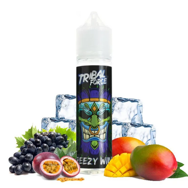 Tribal Force - Freezy Wine - 60ml  E-liquide premium  xvape.ma Maroc.