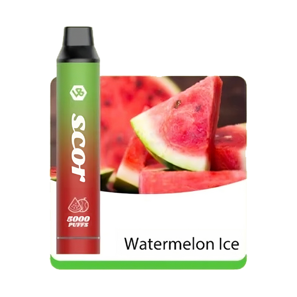 VOOKBAR SCOR - Watermelon Ice - 5000 Taffs 5%