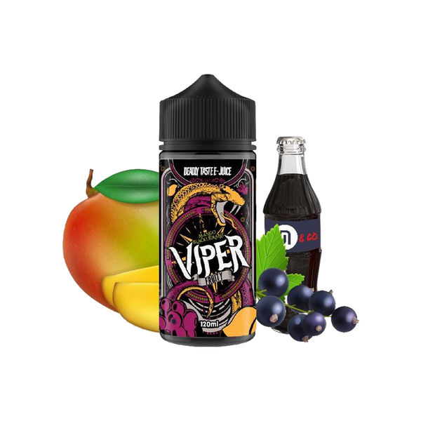 Viper Fruity mango blackurrant 120 ml