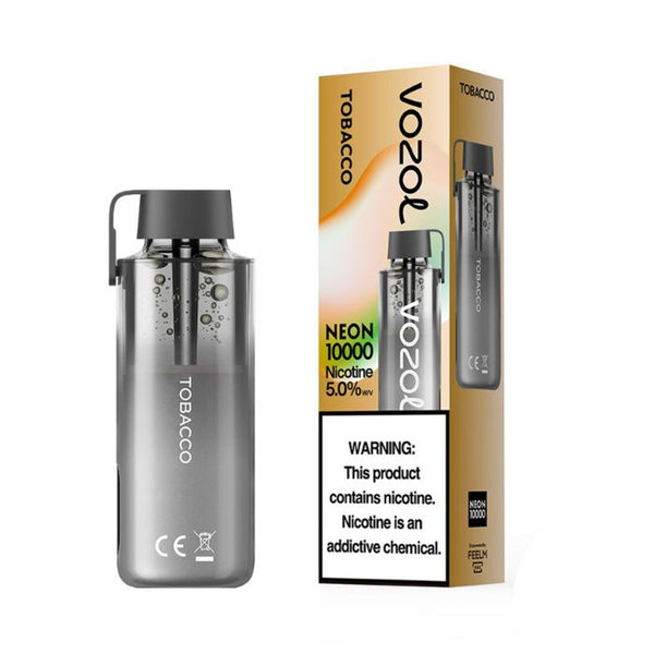 Vozol Neon 10000 Puffs - Tobacco- 5%