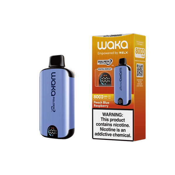 Waka - soPro DM8000i - Peach Blue Raspberry 5%