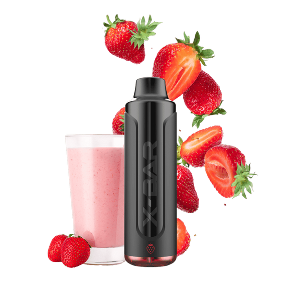 X-BAR MAX 6500 puffs - Strawberry Milkshake - 0% / 5%